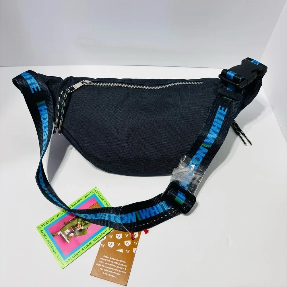 Stylish Black Waist Bag